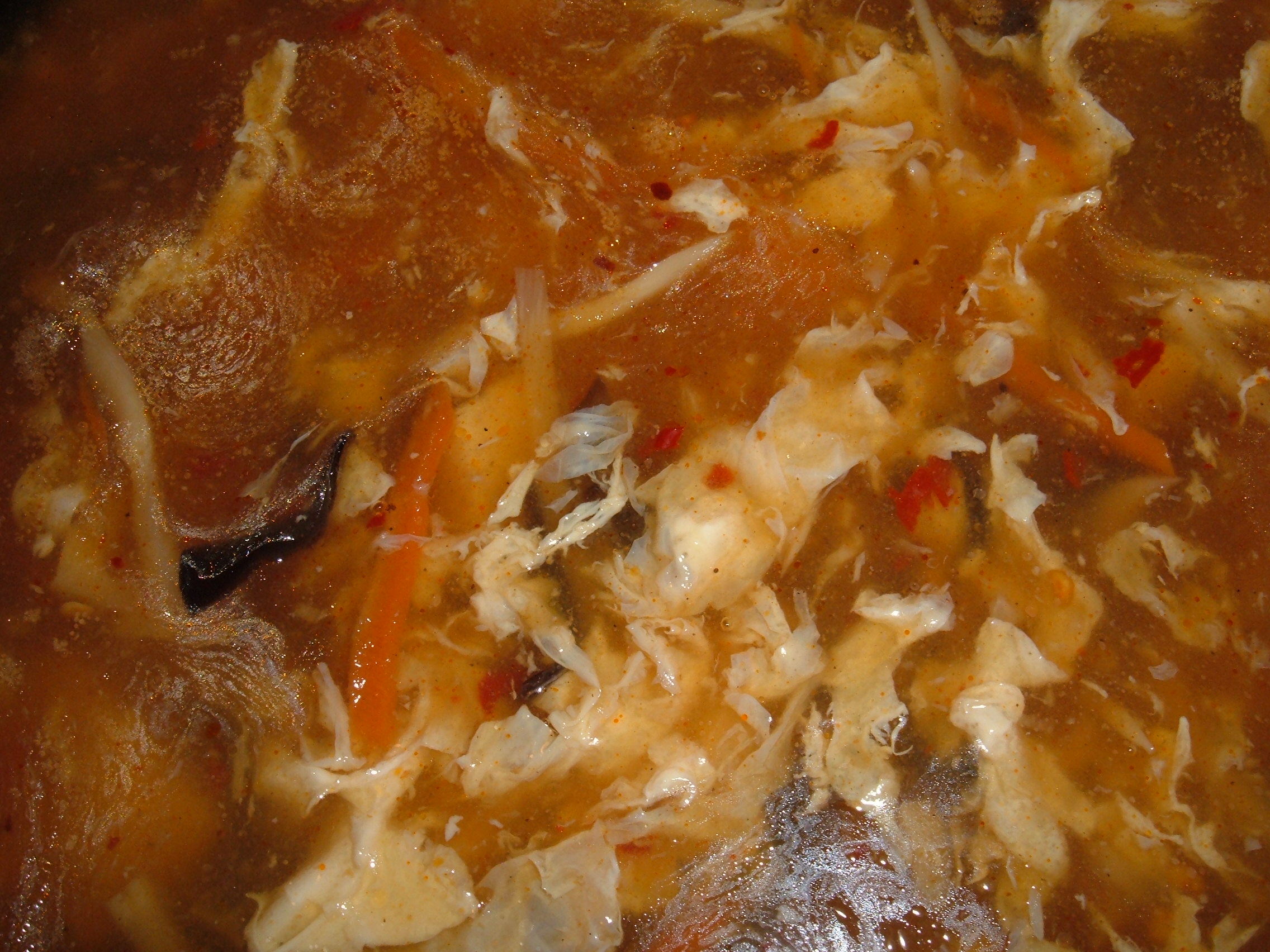 Hot & Sour Dumpling Soup