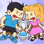 Toilet Rush Race: Draw Puzzle